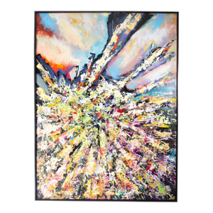 Acrylic on Canvas Abstract Painting by John Strickland