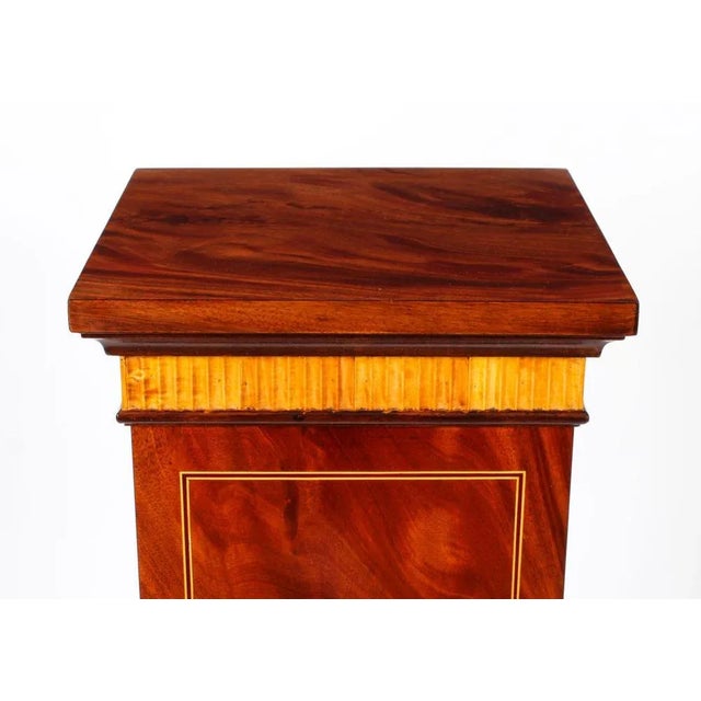 Antique Monumental Ormolu Mounted Malachite Obelisks on Stands, 1920s, Set of 4 For Sale - Image 6 of 18