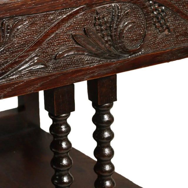 18th Century Renaissance Style Italian Walnut Armchair For Sale - Image 4 of 8