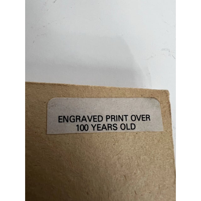 2 Antique Engraving Prints W/Mats Industry and Idleness and Gate of Calais For Sale - Image 4 of 12