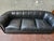Chesterfield-Style Sofa in Genuine Leather For Sale - Image 6 of 7