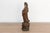 Brown Small Asian Carved Guan Yin Figure For Sale - Image 8 of 10