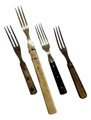 Civil War Era Fork Collection: Antique Relic Display