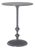 Hydra Round Side Table in Dark Grey For Sale In Philadelphia - Image 6 of 6