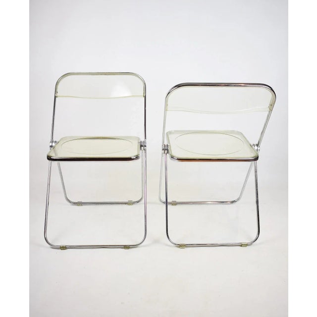 1970s Vintage Chairs by Giancarlo Piretti, 1970s, Set of 2 For Sale - Image 5 of 9