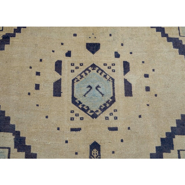Turkish Vintage Rug 4'4" x 7'1" #17505 For Sale In Houston - Image 6 of 8