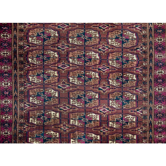 Early 20th Century Persian Tekeh Rug For Sale - Image 13 of 13