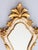 Florentine Mid-Century Italian Florentine Rococo Style Giltwood & White Painted Mirror For Sale - Image 4 of 8