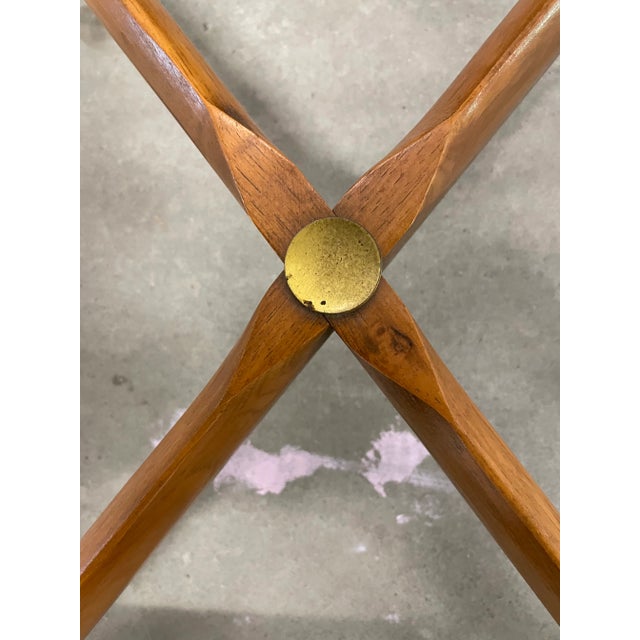 Wood 1960s Lane Silhouette Side Table Attributed to Adrian Pearsall For Sale - Image 7 of 10