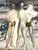 Simka Simkhovitch, Simka Simkhovitch WPA W/C Painting Gouache American Modernist Beach Scene Nude, c.1930's For Sale - Image 4 of 5