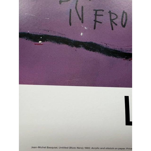 2020s Jean Michel Basquiat (1960-1988), Untitled (Bluto Nero), 1982, Copyright Estate of Jean Michel Basquiat,exhibition Poster For Sale - Image 5 of 8