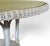 Vintage Coastal White Wicker Round Dining Table With Inset Glass Top For Sale - Image 10 of 18