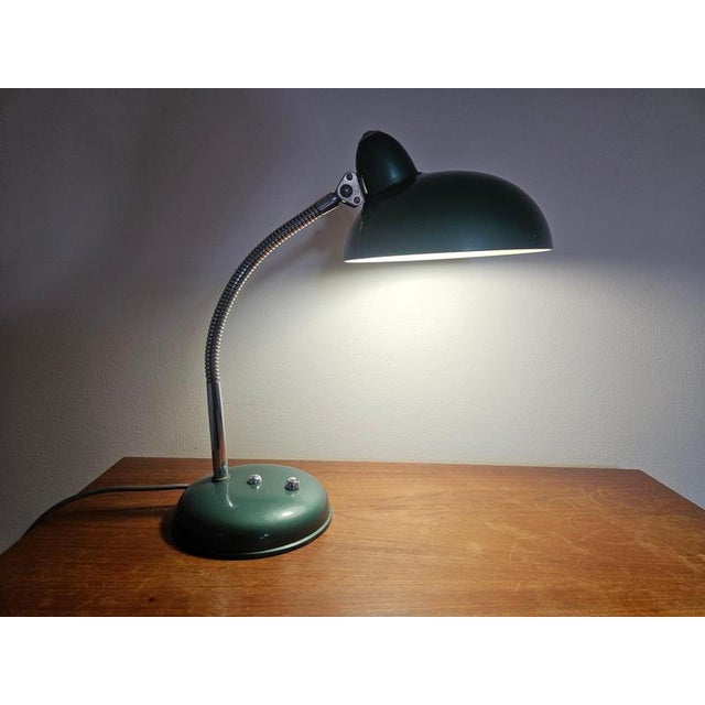 Mid-Century Industrial Table Lamp by Helo Leuchten, Germany, 1950s For Sale - Image 12 of 15