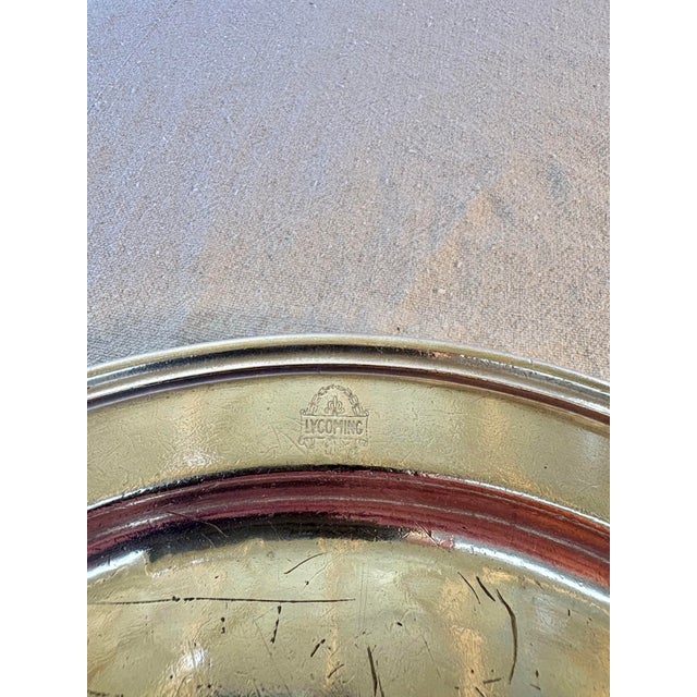 Traditional Early 20th Century International Silver Co Lycoming Hotel Silver Silverplate Platter For Sale - Image 3 of 10