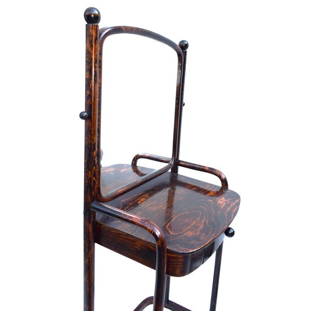 Dressing Table Model 1134 and Armchair by Josef Hoffmann for Jacob & Josef Kohn, Vienna, 1906, Set of 2 For Sale - Image 6 of 10