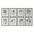 Set of 8 — “Flowers” Black & White Botanical Photography Prints | Unframed For Sale