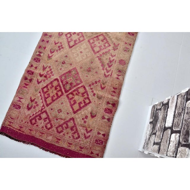 Turkish Handmade Hallway Long Rug For Sale - Image 6 of 13