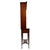Gold Antique Early 20th Century English Walnut Display Cabinet For Sale - Image 8 of 13