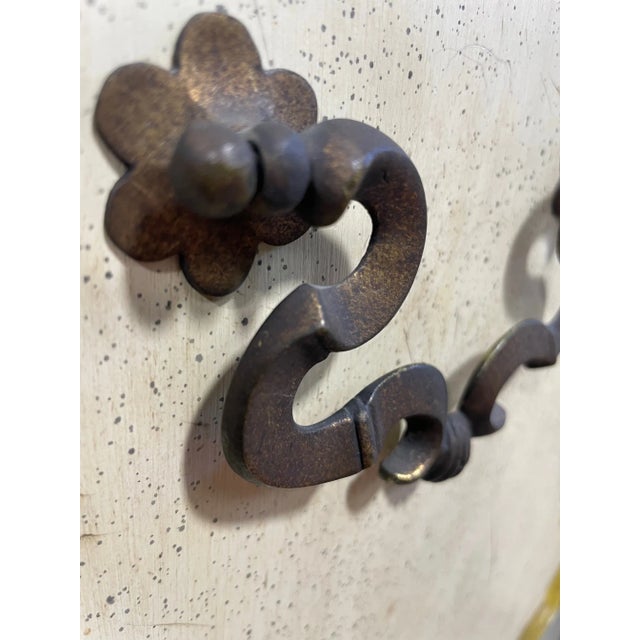 Light Gray Late 20th Century Painted Commode For Sale - Image 8 of 12