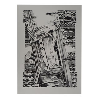 Francisco Melo, Man of the Future, Lithograph For Sale