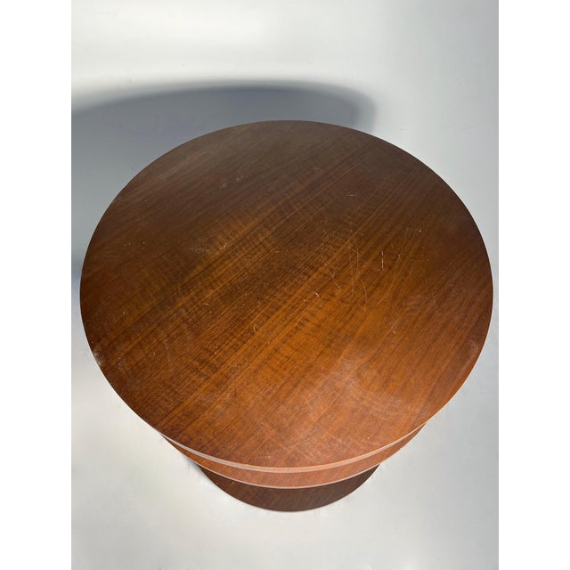 Modernage Furniture Company Vintage Modern Art Deco Side Table For Sale - Image 4 of 5