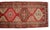 Hand-Knotted Turkish Rug Runner Extra Long Hallway Decor - 3′1″ × 13′9″ For Sale - Image 11 of 13