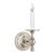 Chapman & Myers for Visual Comfort Signature Classic Single Sconce in Polished Nickel For Sale