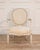 French Set of Four Louis XVI Painted Armchairs, France, circa 1770–1780 For Sale - Image 3 of 10