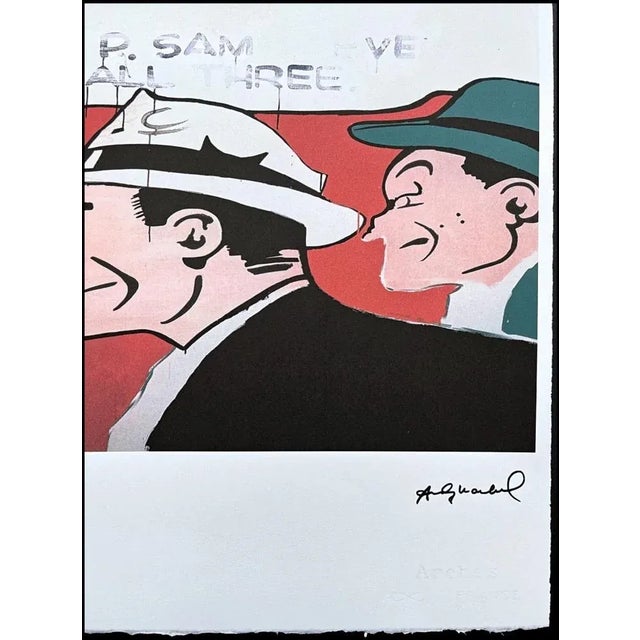 After Andy Warhol, Dick Tracy, 1980s, Lithograph For Sale - Image 4 of 7