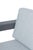 Sardinia Aluminum Frame Outdoor 74" Love Seat / Sofa - Gray Cushions For Sale - Image 9 of 18