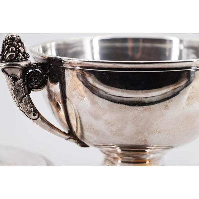 19th Century French Silver-Plated Tureen With Coat-of-Arms For Sale - Image 11 of 17