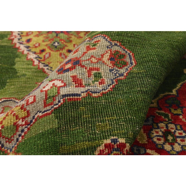 Late 19th Century Late 19th Century Persian Sultanabad Rug, 09'06 X 12'03 For Sale - Image 5 of 10