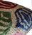 2020s Boho Chic Silk Velvet Ikat Pillow Cover For Sale - Image 5 of 7