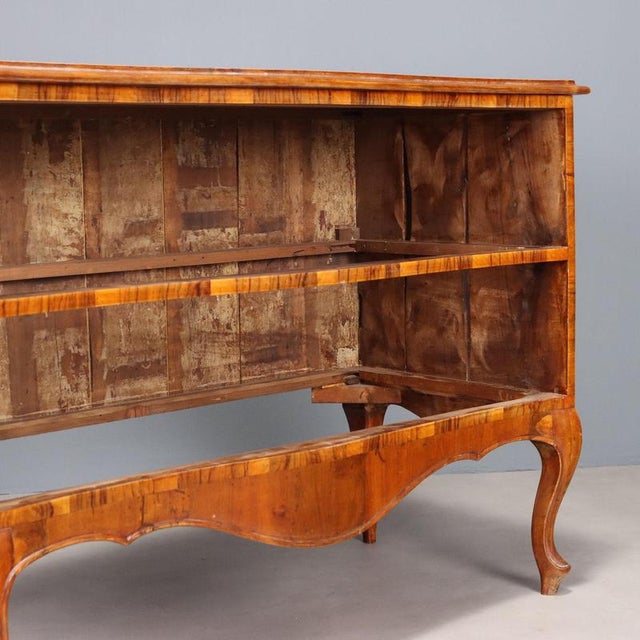 Baroque Style Chest of Drawers in Walnut For Sale - Image 10 of 12