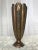 Moroccan Antique Middle Eastern Copper Repousse Flower Vase For Sale - Image 3 of 12