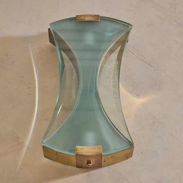 Pair of Italian ‘Model 2225’ Sconces by Max Ingrand for Fontana Arte, 1960s For Sale - Image 10 of 10
