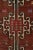 Textile Vintage Turkish Tribal Runner in Brown and White With Multicolor Geometric Figures For Sale - Image 7 of 7