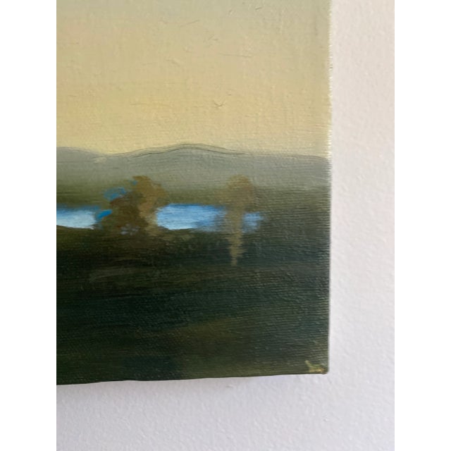 Contemporary "Summer's End" Landscape Oil Painting on Canvas For Sale - Image 3 of 4
