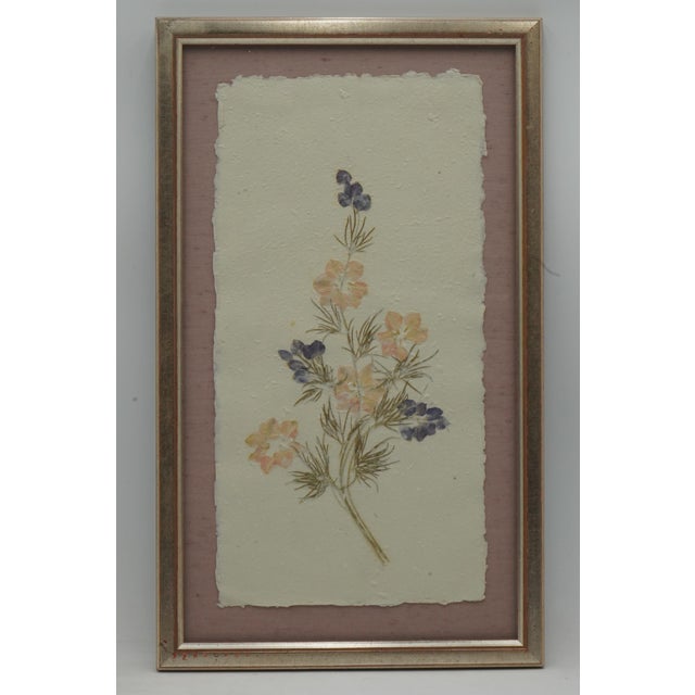 Age: Approx: 70 Years Old Details: ‘Grandmacore’ Botanical Art High Quality Construction Professionally Frame & Matted...