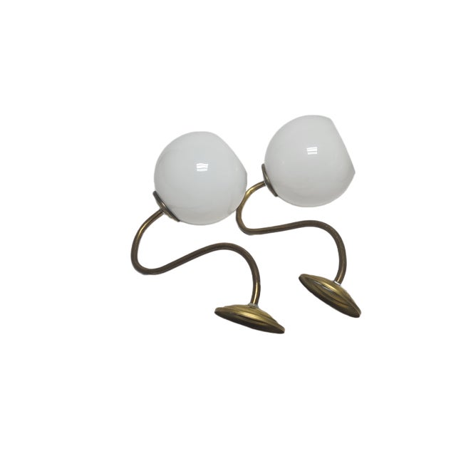 Art Deco Sconces, Poland, 1950s, Set of 2 For Sale - Image 6 of 12