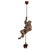 Tyrolean Mountaineer Pendant Lamp in Hand-Carved Softwood, 1980s For Sale - Image 18 of 18
