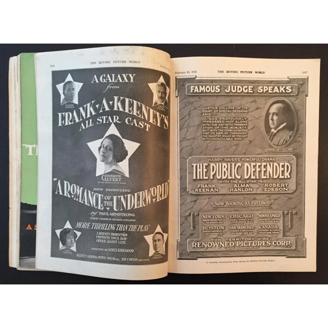 1918 Moving Picture World, Vintage Movie Magazine For Sale - Image 6 of 7