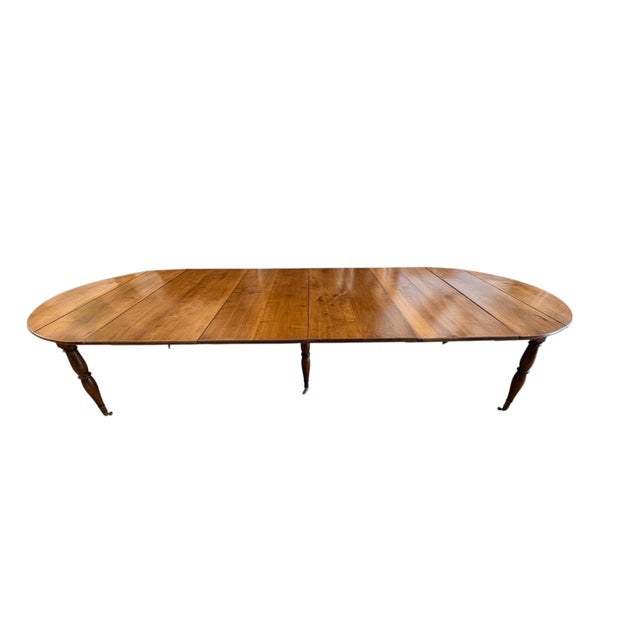 Early 19th Century Louis XVI or Directoire Style French Provincial Extending Dining Table. For Sale - Image 4 of 9