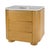 Transitional Genoa 36 in. W Rectangular Wood & Quartz 2 Drawer Single Sink Bathroom Vanity, Light Oak For Sale - Image 3 of 11