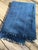 Vintage African Indigo Denim Mossi Mudcloth 65” L X 39” W | No. 100 For Sale - Image 4 of 7
