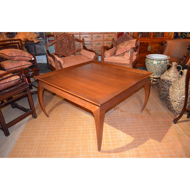 Mid Century Modern Thomas Harden Square Coffee Table Chairish