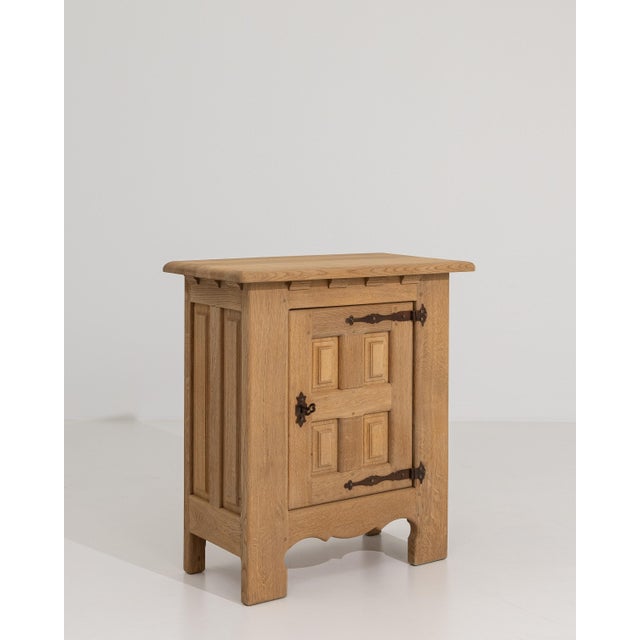 Oak Brutalist Cabinet For Sale - Image 15 of 15