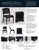 Mid-Century Modern Old Chapel Midnight Edition™ Leg-O-Matic Folding Dining Chairs, Set of 4 – Black Leather Designer Collection 1970s For Sale - Image 3 of 4