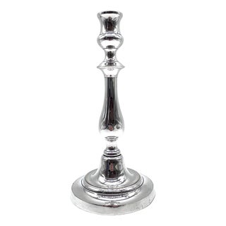 Antique Silver Candlestick by Felix Cheron for Christofle, 1890 For Sale