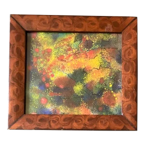 1940’s Original Abstract Impressionist Watercolor Painting